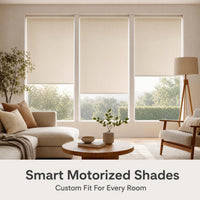 Smart Motorized Roller Shades Whole-Home Blackout Roller Shades
