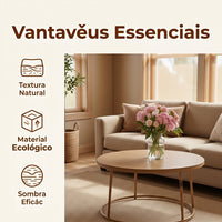 Bamboo Curtains Natural Texture Eco-Friendly Sun Shades