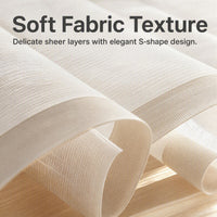 Shangri-La Blinds S-Shape Slats Light & Privacy Window Blinds