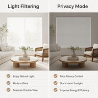 Shangri-La Blinds S-Shape Slats Light & Privacy Window Blinds