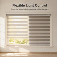 Soft Gauze Curtains Double Layer Dimming Breathable Dustproof Window Treatments