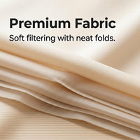 Custom Roman Blinds Layered Aesthetics Light Blocking Window Treatments