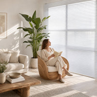 Shangri-La Blinds S-Shape Slats Light & Privacy Window Blinds