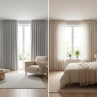 Dreamy Curtains for Light & Privacy Interweaving