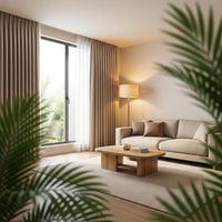 Combination Layered Curtains  Luxury Light Control & Privacy Window Treatments