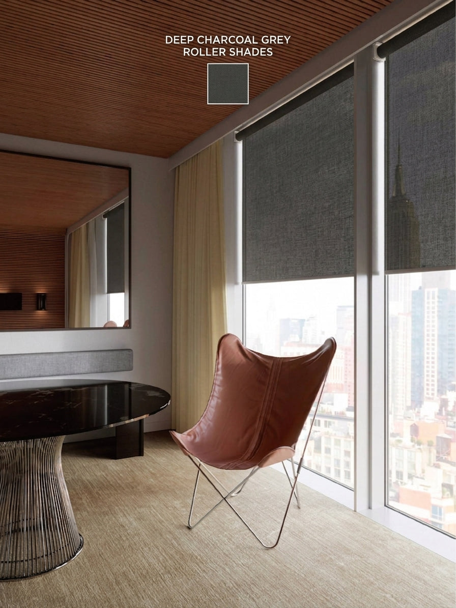Smart Motorized Roller Shades Whole-Home Blackout Roller Shades