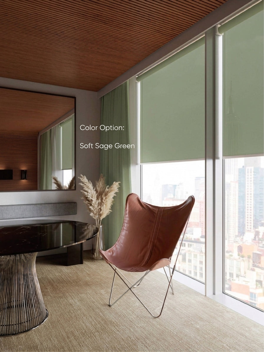 Smart Motorized Roller Shades Whole-Home Blackout Roller Shades
